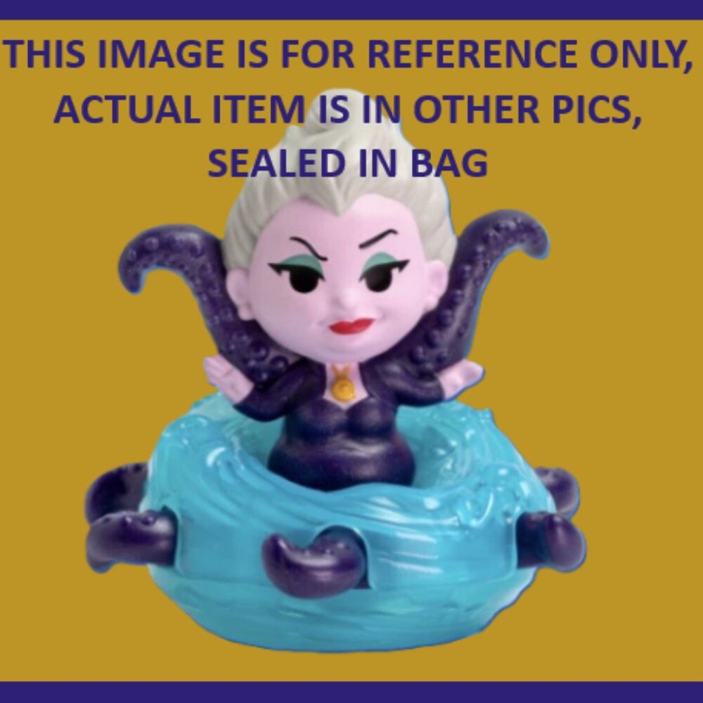 "Ursula" Disney x McDonald’s Little Mermaid Toy Happy Meal—2023—Sealed, NIB